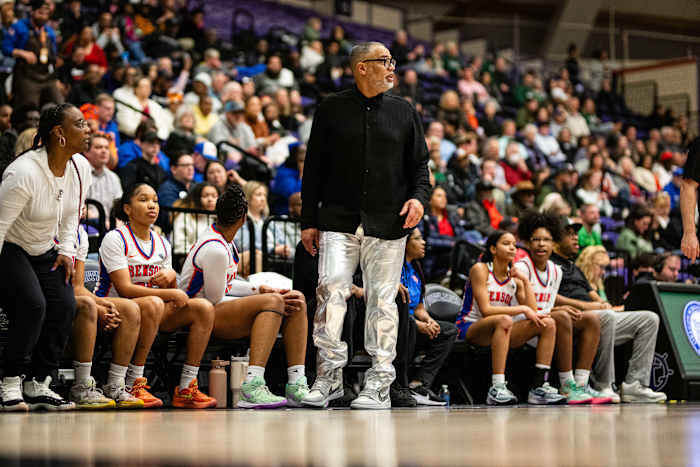 Benson Grants Pass 6A Oregon girls basketball quarterfinal 2024 Naji Saker -56